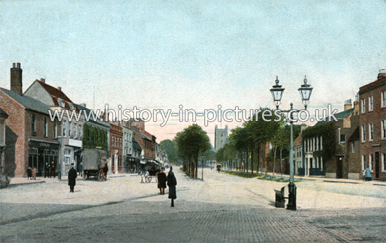 St Peter's Street, St Albans, Herts. c.1908